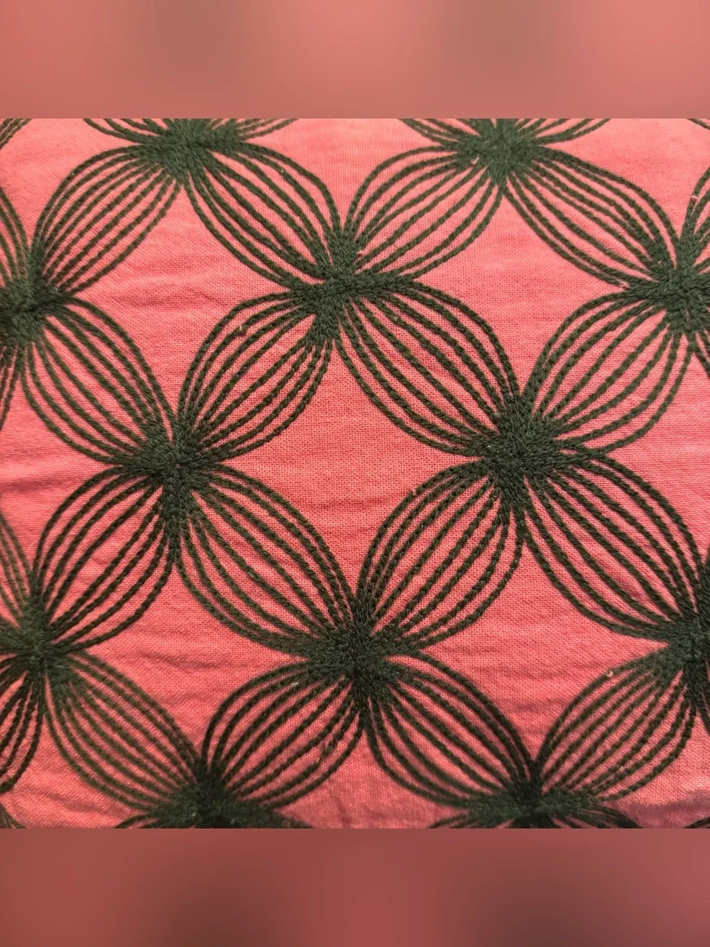 Set of 2 Lumbar Embroidered Accent Pillows